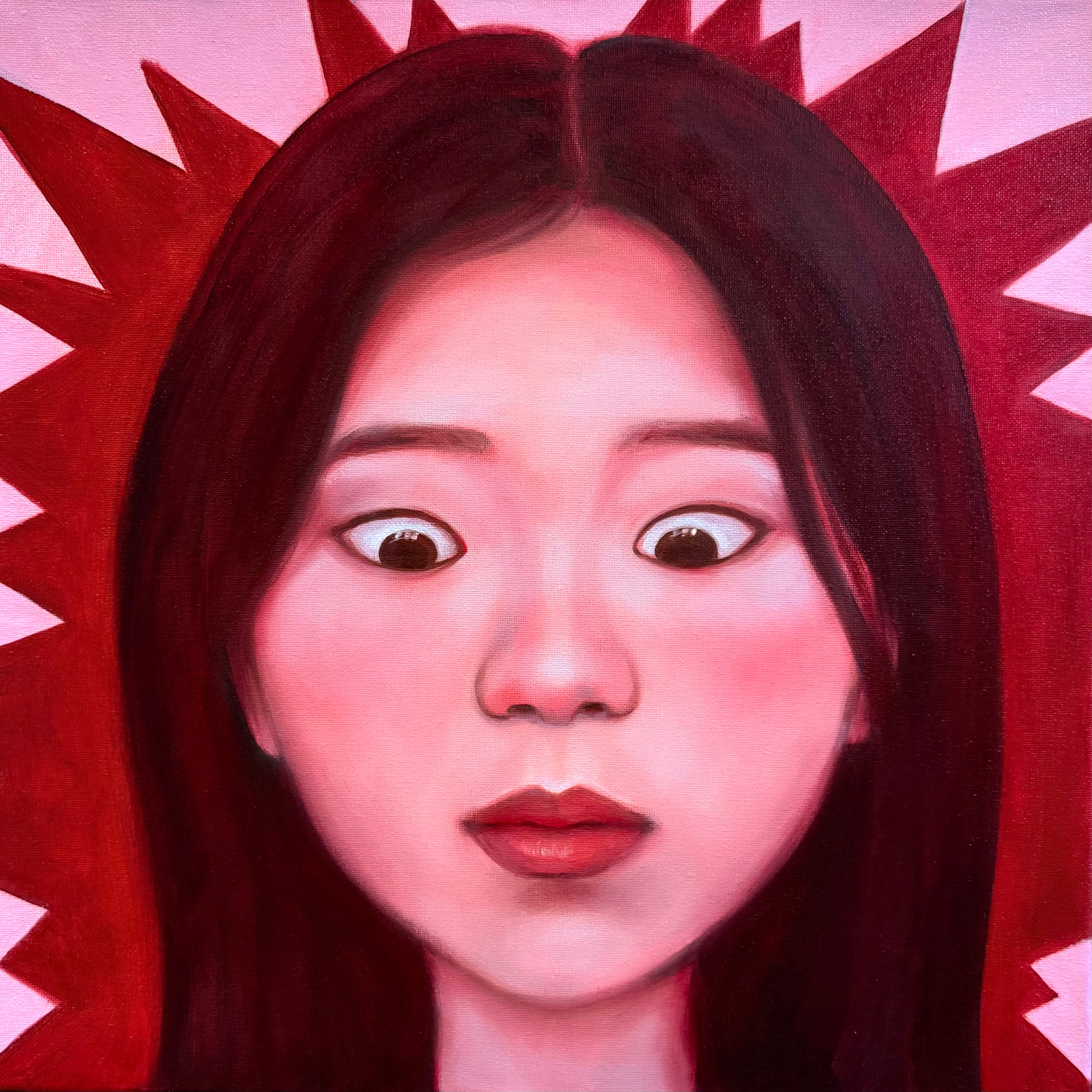 WOAH, oil on canvas by Allegra.